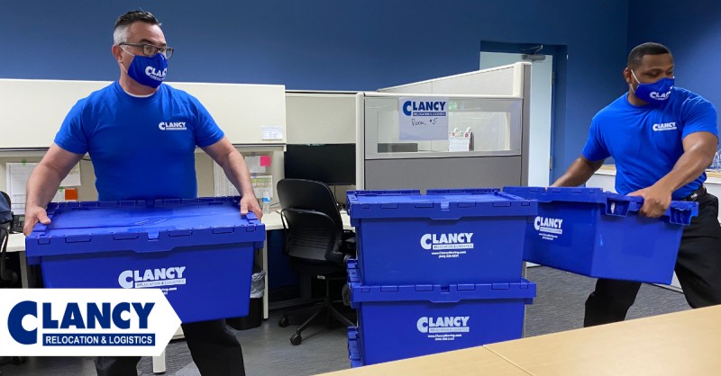 mover carrying clancy boxes
