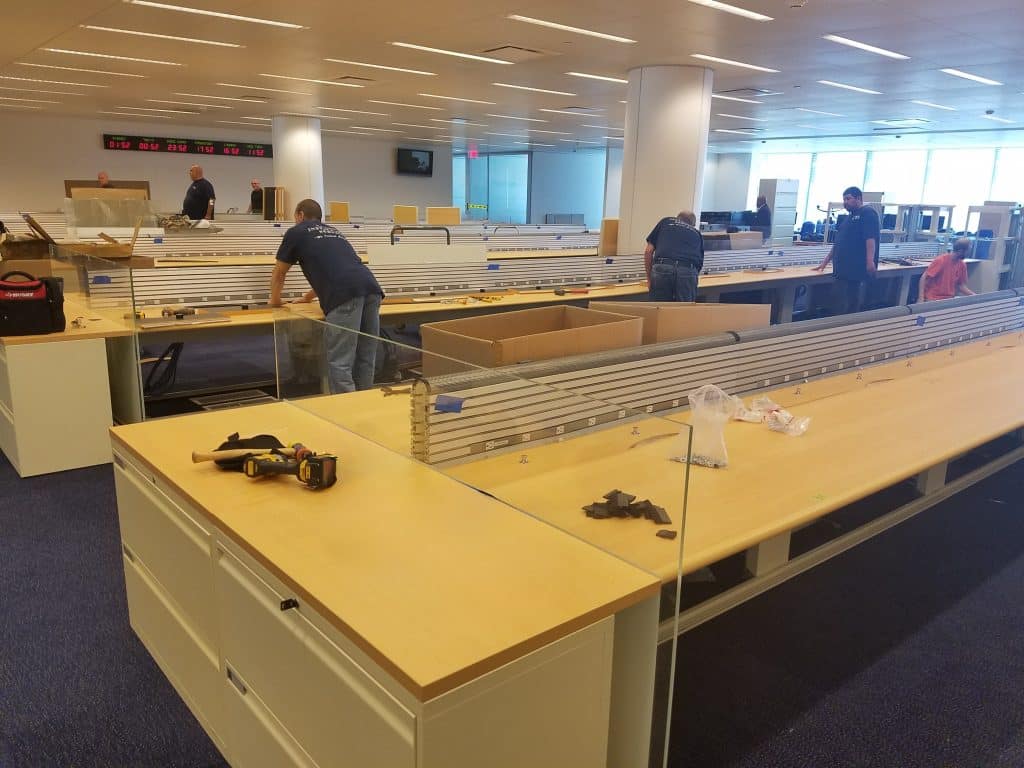 Commercial Furniture and Fixture Installation