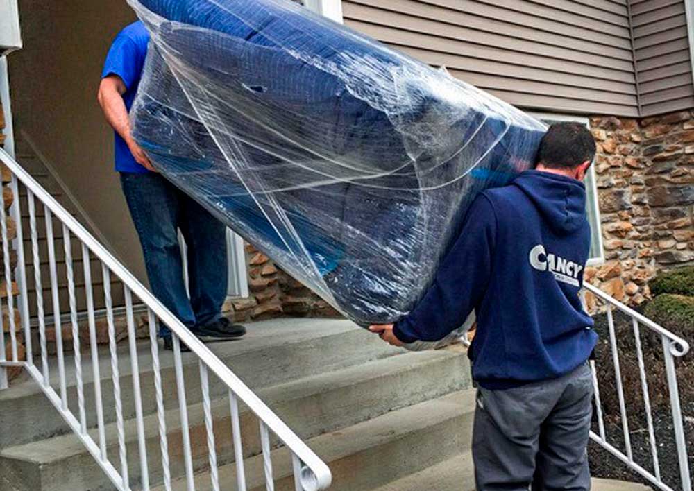 furniture wrapped for move