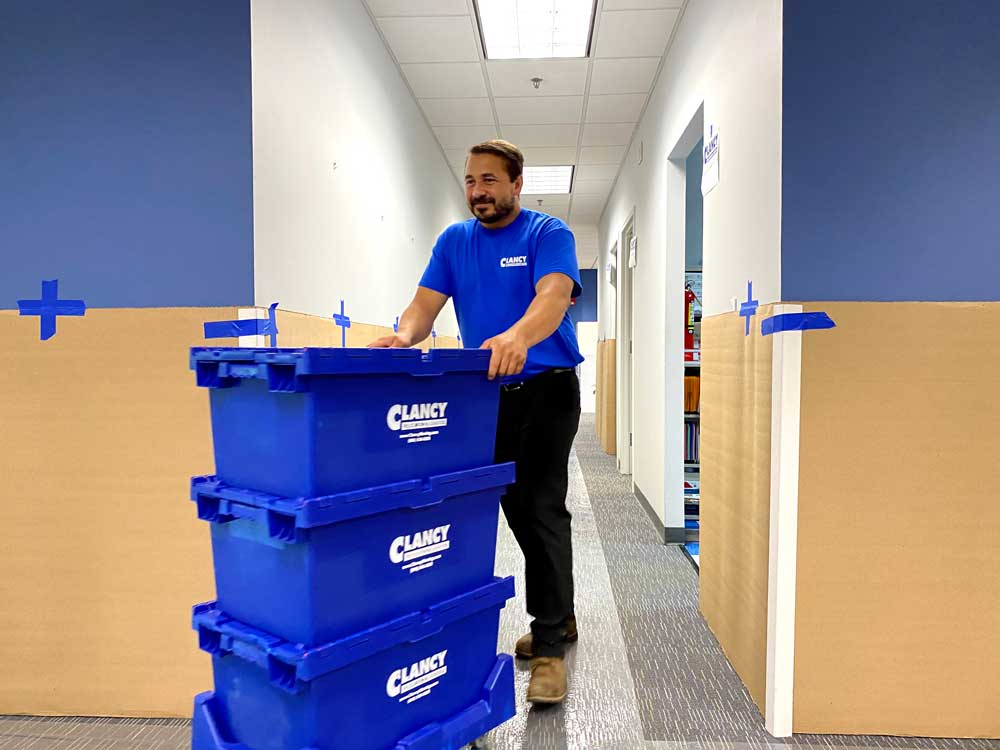 commercial moving crates