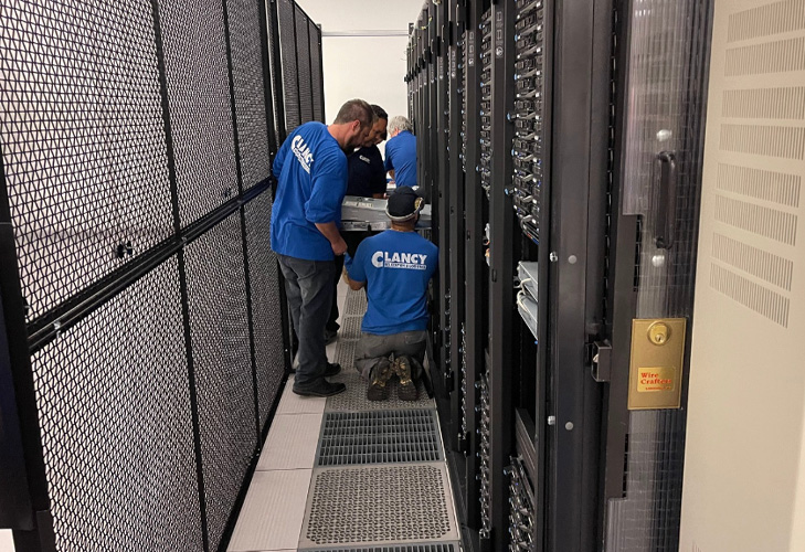 taking apart server for office move