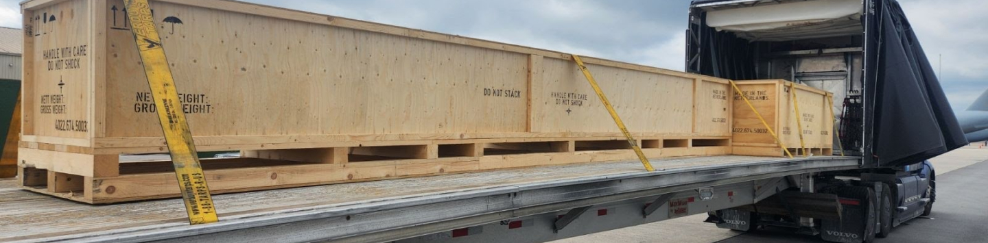 Bigger size item transport