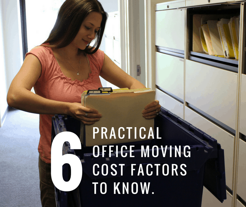 6 Practical Office Moving Cost Factors to Know